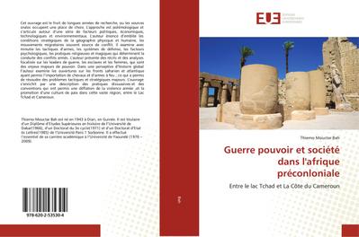 Guerre pouvoir et société dans l’afrique préconloniale