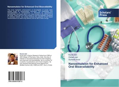 Nanoemulsion for Enhanced Oral Bioavailability