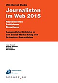 IAM-Bernet Studie Journalisten im Web 2015