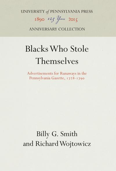 Blacks Who Stole Themselves