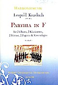 Parthia in Ffür 2 Oboen, 2 Klarinetten, 2 Hörner, 2 Fagotte und Kontrafagott