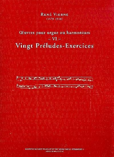 Oeuvres vol.6pour orgue (harmonium)
