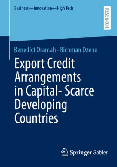 Export Credit Arrangements in Capital-Scarce Developing Countries