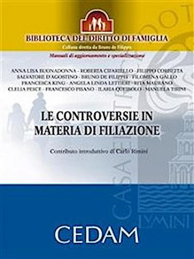 Le controversie in materia di filiazione