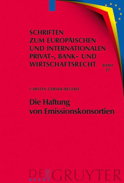 Die Haftung von Emissionskonsortien