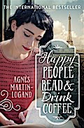 Happy People Read and Drink Coffee