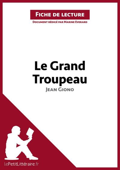 Le Grand Troupeau de Jean Giono (Fiche de lecture)