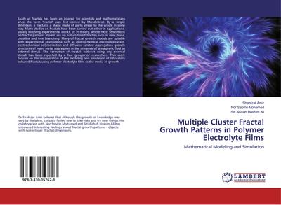 Multiple Cluster Fractal Growth Patterns in Polymer Electrolyte Films