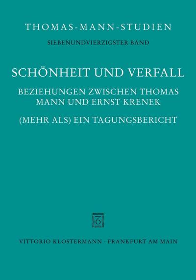 Schönheit und Verfall