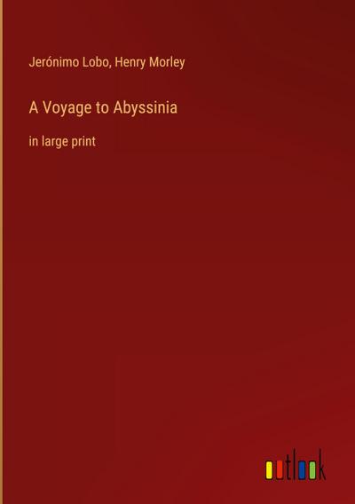 A Voyage to Abyssinia