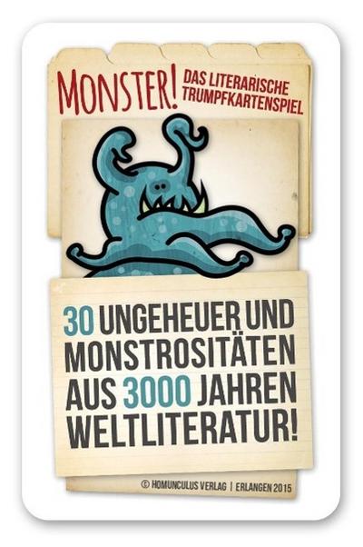 Monster! Das literarische Trumpfkartenspiel