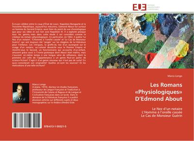Les Romans ’Physiologiques’ D’Edmond About