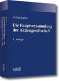 Die Hauptversammlung der Aktiengesellschaft