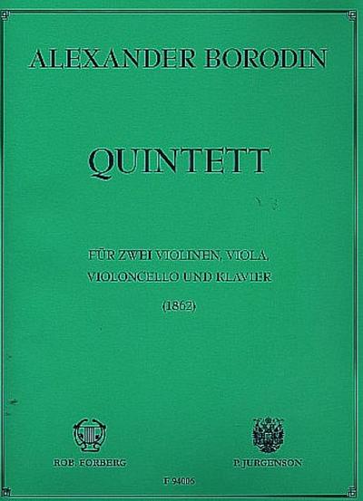 Quintett c-Moll  für Klavierund Streichquartett