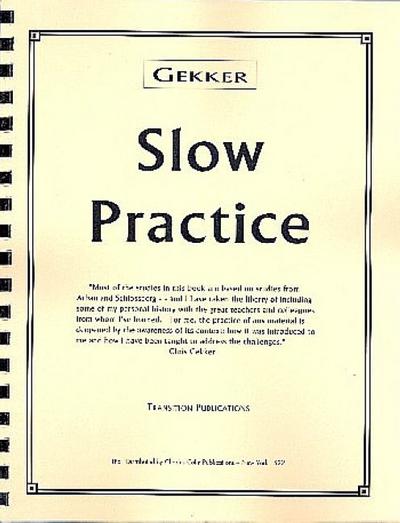 Slow Practicefor trumpet