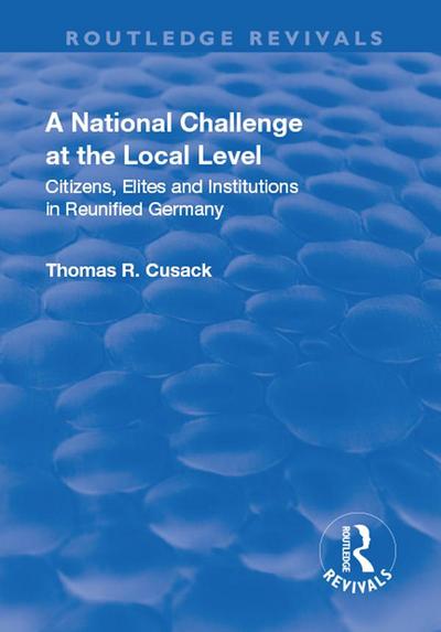 A National Challenge at the Local Level