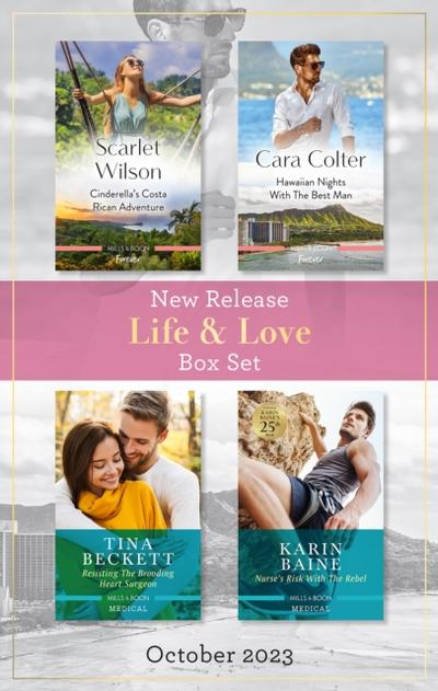 Life & Love New Release Box Set Oct 2023/Cinderella’s Costa Rican Adventure/Hawaiian Nights With The Best Man/Resisting The Brooding Heart Surgeon/