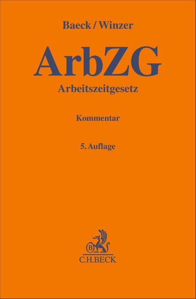 Arbeitszeitgesetz. ArbZG
