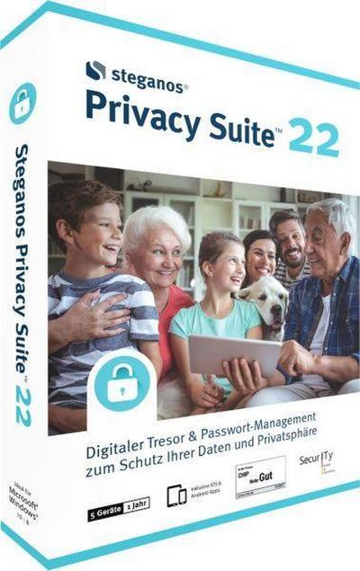 Steganos Privacy Suite 22, 1 DVD-ROM