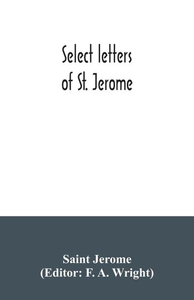 Select letters of St. Jerome