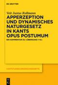 Apperzeption und dynamisches Naturgesetz in Kants Opus postumum