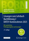 Lösungen zum Lehrbuch Buchführung 2 DATEV-Kontenrahmen 2025