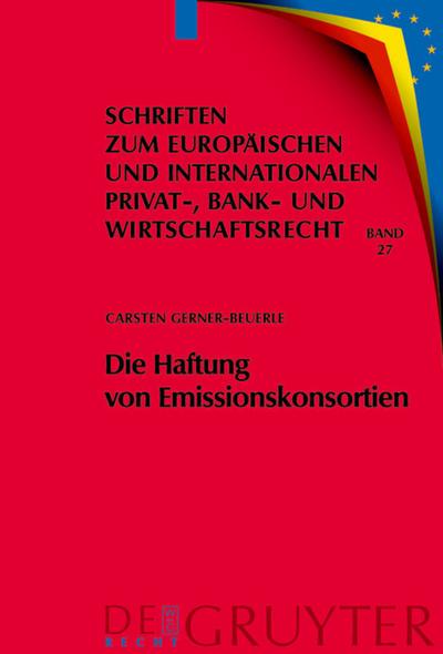 Die Haftung von Emissionskonsortien