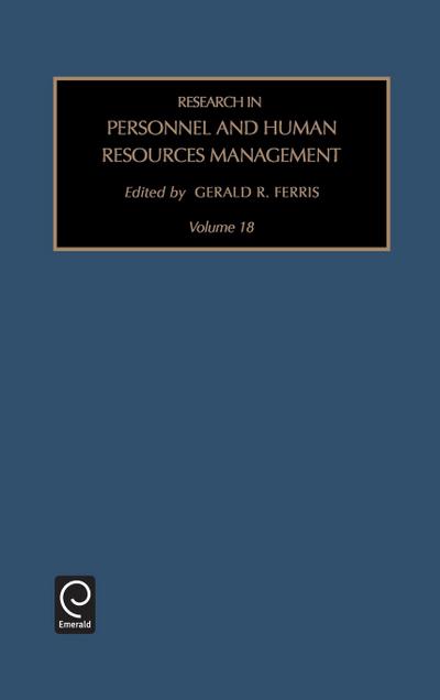 Research in Personnel and Human Resources Management