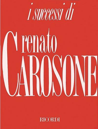 I successi di Renato Carosonesongbook melody line/lyrics/