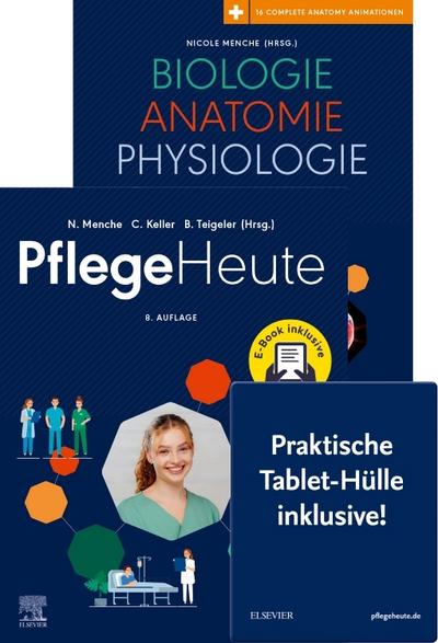 Set Pflege Heute 8.Auflage +eBook und BAP 10.Auflage +e-Book mit Tabletcase
