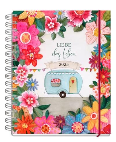 Taschenkalender 2025, Liebe das Leben