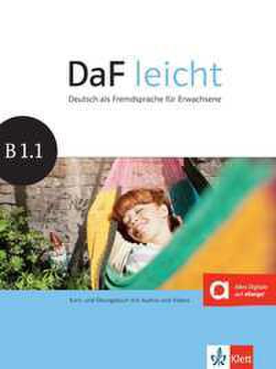 DaF leicht B1.1. Kurs- und Übungsbuch + DVD-ROM