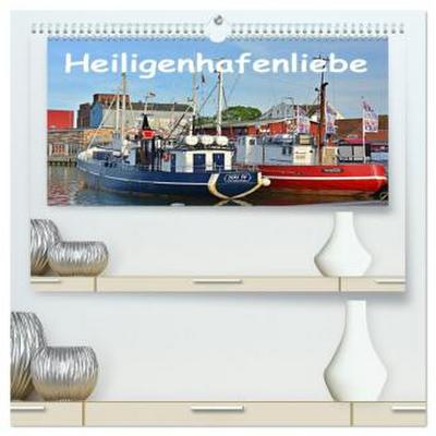 Heiligenhafenliebe (hochwertiger Premium Wandkalender 2026 DIN A2 quer), Kunstdruck in Hochglanz