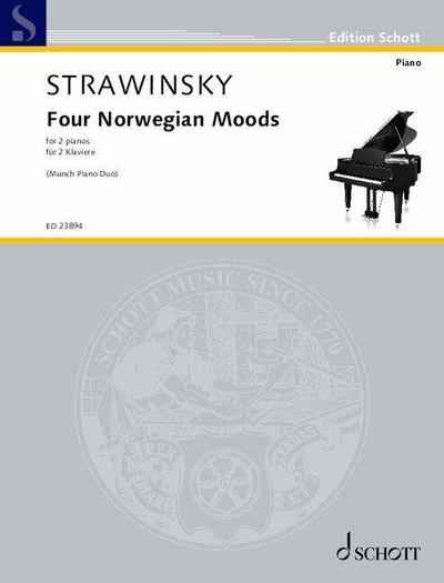 Stravinsky: Four Norwegian Moods Version for 2 Pianos by Kari Kvernberg Dajani & Thomas Knudsen