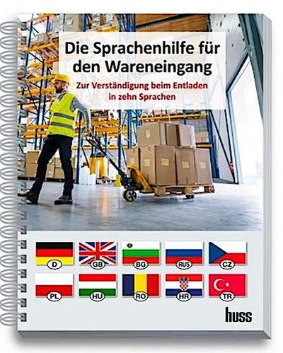 Die Sprachenhilfe für den Wareneingang