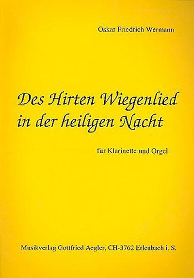 Des Hirten Wiegenlied für Klarinette und Orgel