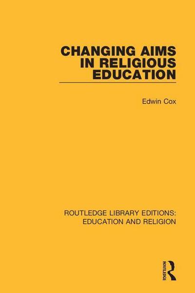 Changing Aims in Religious Education