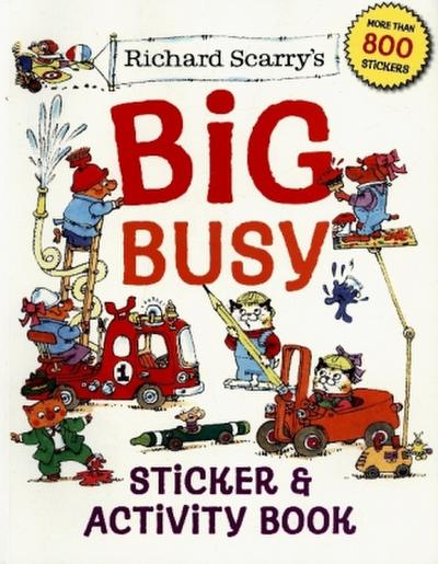 Richard Scarry’s Big Busy Sticker and Activity Book