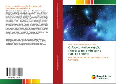 O Pacote Anticorrupção Proposto pelo Ministério Público Federal