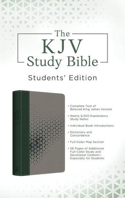 The KJV Study Bible, Students’ Edition [Cypress & Smoke]
