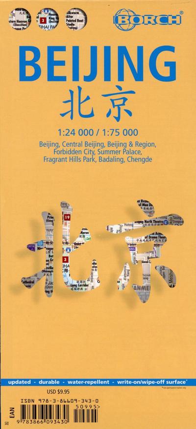 Borch Map Peking / Beijing