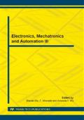 Electronics, Mechatronics and Automation III
