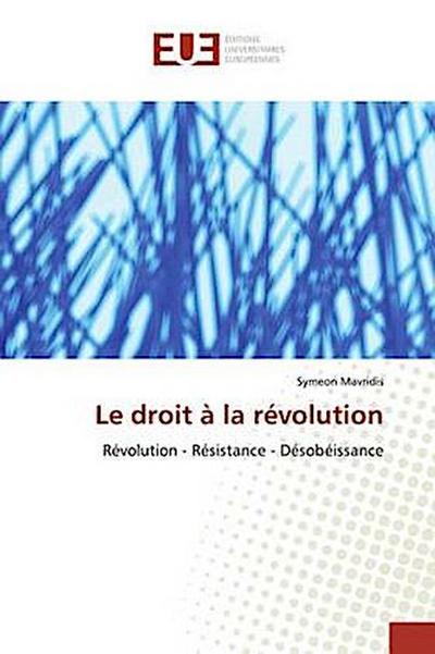 Le droit à la révolution