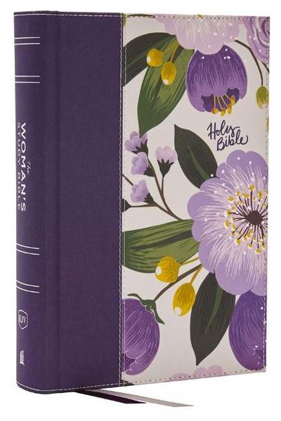 Kjv, the Woman’s Study Bible, Purple Floral Cloth Over Board, Red Letter, Full-Color Edition, Comfort Print (Thumb Indexed)