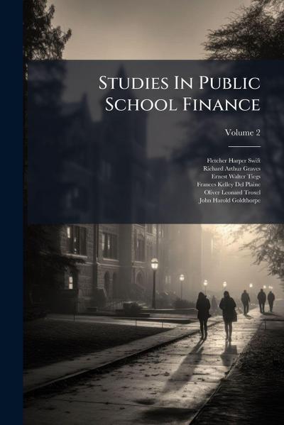 Studies In Public School Finance