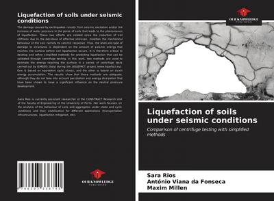 Liquefaction of soils under seismic conditions