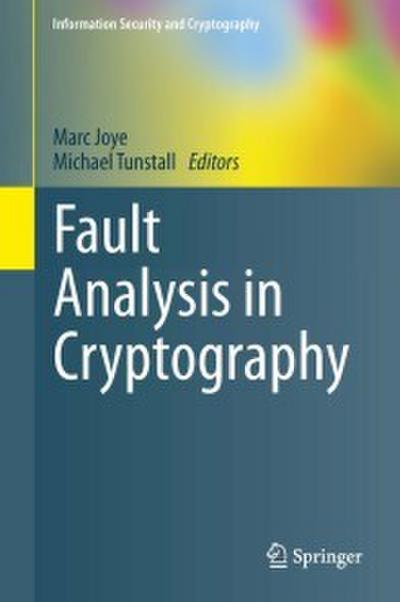 Fault Analysis in Cryptography