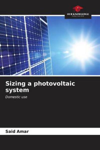 Sizing a photovoltaic system