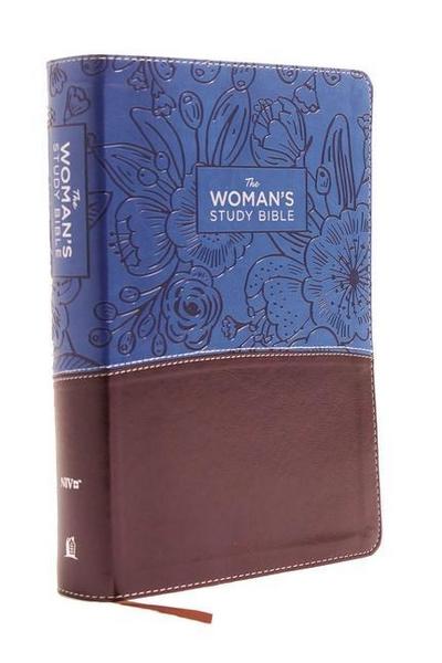 NIV, the Woman’s Study Bible, Imitation Leather, Blue/Brown, Full-Color