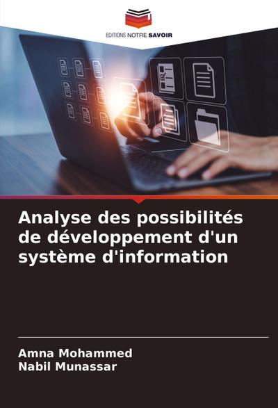 Analyse des possibilités de développement d’un système d’information